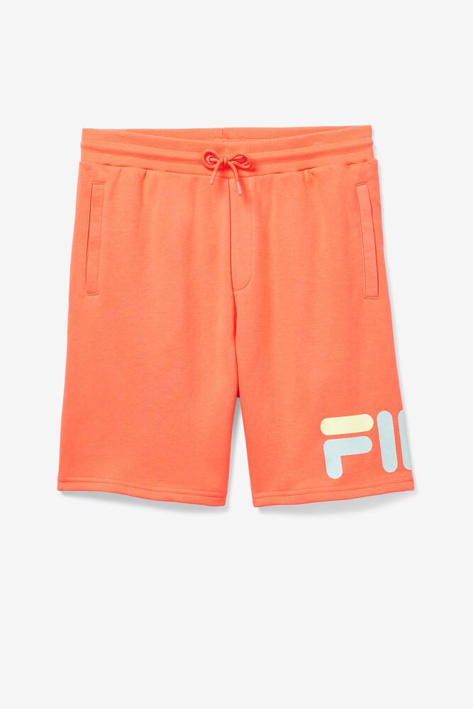 Fila Shorts Zeshawn Mens Orange - India MLW-687542